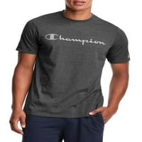 Champion Men ' s mineral Wash Script Logo Tee Grafic, Dimensiuni S-2XL, Tricouri pentru bărbați Champion
