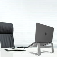 Suport pentru Laptop din aluminiu Macally pentru birou - funcționează cu toate Macbook Pro Air și laptopuri între 10 și 17,3 -
