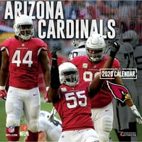 Arizona Cardinals Calendar De Perete De 16 Luni-Fără Dimensiune