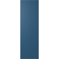 Ekena Millwork 12 W 45 h true Fit PVC diagonală șipcă stil Modern fix Mount obloane, Sojourn Albastru