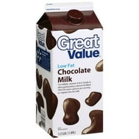 Lapte de ciocolată cu conținut scăzut de grăsimi de mare valoare, oz