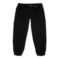 Wonder Nation Boys Cargo Jogger Pantaloni, Dimensiuni 4 - & Husky