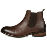 Da Mens Brogue Detaliază Chelsea Boot