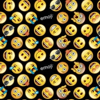 David Textiles Classic Emoji 44 Țesătură De Bumbac