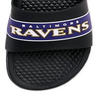 Sandale cu glisare ridicată pentru bărbați Baltimore Ravens