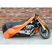 Motocicleta acoperă impermeabil în aer liber ploaie praf UV Protector 190T