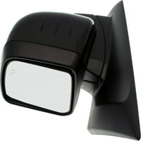 Oglindă compatibilă cu 2011-Ford Edge partea stângă a șoferului încălzită W detectarea punctului mort în sticlă în carcasă semnal