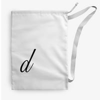 Pur și simplu Daisy monogramă modernă în sac de rufe d
