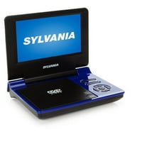 Sylvania 7 DVD Player portabil în albastru, SDVD7015
