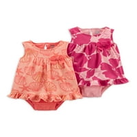 Carter ' s Child Of Mine Baby Girl Ruffle Sunsuit