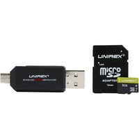 MicroSD 8Gb C UHS I cu cititor microUSB USB