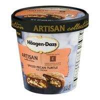 Haagen-Dazs Artisan Collection Înghețată De Broască Țestoasă Cu Pecan Condimentată