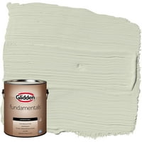 Glidden Fundamentele Vopsea De Exterior Alb Salvie Verde, Semi-Lucios, Galon