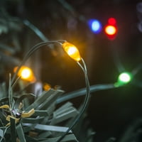 36-Count Multi-Color Led Crăciun șir lumini cu sârmă verde, ft