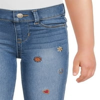 Wonder Nation Fete Moda Jeggings, Dimensiuni 4 - & Plus