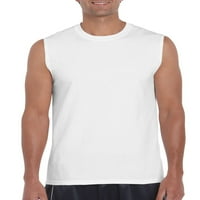 Gildan Ultra bumbac bărbați Clasic Fără mâneci T-shirt