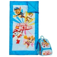 Nickelodeon Paw Patrol Kid 2 piese Oxford Kit, rucsac și sac de dormit