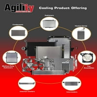Agility auto Piese HVAC incalzitor Core pentru Mazda modele specifice