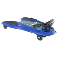 Albastru Spinner Shark Kneeboard jucărie pentru copii ani și în sus, roți