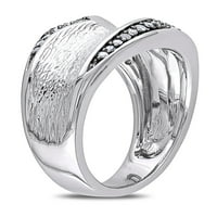 Carat T. W. Inel Cu Cupolă Din Argint Sterling Cu Diamant