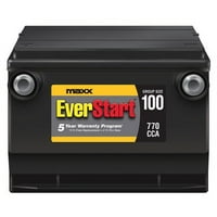EverStart Ma Plumb Acid Baterie Auto, Grupa 100
