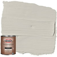 Glidden Fundamentele Exterior Vopsea Vartej Fum Bej, Semi-Lucios, Quart