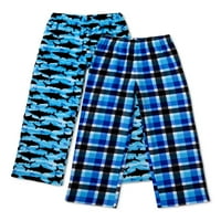 Pantaloni De Pijama Wonder Nation Boys, Pachet 2, Dimensiuni 4 - & Husky