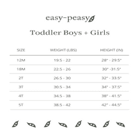 Easy-Peasy Baby și Toddler Boy Maneca lunga Solid Waffle Tee, dimensiuni luni-5T