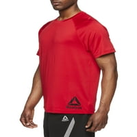 Tricou atletic Reebok Men ' s Duration Quick Dry Cu mânecă scurtă, până la dimensiunea 5XL