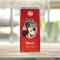 Tort de Confetti Disney cereale pentru micul dejun, ediție limitată de colecție Tin, cutie oz