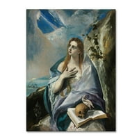 Marcă comercială Artă Plastică 'Magdalena Penitentă' artă pe pânză de El Greco