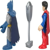 Imaginext Dc Super Prieteni Batman Și Supergirl Figura Set,, Jucării Preșcolare