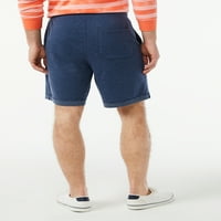 Pantaloni scurți din tricot dublu pentru bărbați cu asamblare gratuită