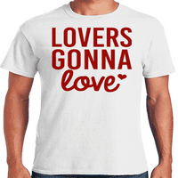 Colecția de tricouri grafice pentru bărbați Graphic America Valentine ' s Day Holiday Love