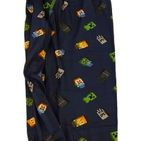 Set de lenjerie termică Minecraft Poly Spande Top și pantaloni