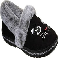 Skechers femei BOBS pentru câini prea confortabil Miau Pijamale Fau blana A-line papuci