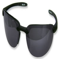 Ochelari de soare Bimini Bay Outfitters, negru mat cu lentilă fumurie, performanță, Adult, Unisex