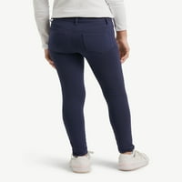 Justiție Fete Uniforme Tricot Jeggings, Dimensiuni 6-18