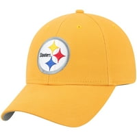 Pittsburgh Steelers pălărie reglabilă alternativă de bază-aur-OSFA
