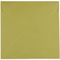 Hârtie 3.75 3.75 plic de invitație pătrat, Chartreuse Verde, cutie 1000