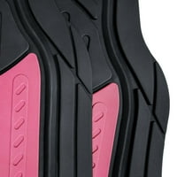 Group AFF11313PINK Universal Climaproof cauciuc roz Covorașe auto w. odorizant de aer