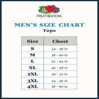 Fruit of the Loom pentru bărbați și Big Men ' s Dual Defense UPF cămașă musculară fără mâneci, până la dimensiunea 4XL