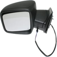 Oglindă Compatibilă Cu 2014-Ram 2013 - Partea Stângă A Șoferului Încălzită Texturată Neagră Kool-Vue