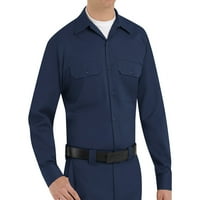Cămașă uniformă utilitară cu mânecă lungă pentru bărbați Red Kap