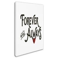 Marcă comercială Fine Art 'Forever Always' Canvas Art de Marcee Duggar