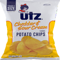 Utz Cheddar & Smântână Chipsuri De Cartofi, 9. Oz