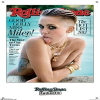 Revista Rolling Stone-Poster de perete Miley Cyrus cu știfturi, 14.725 22.375