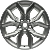 Kai 8. Noua Replică A Roților Din Aliaj De Aluminiu, Toate Vopsite În Argint Strălucitor, Se Potrivește-Chevrolet Impala