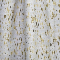 Designart 'Golden Glitter Confetti Retro Pattern' Panou Modern Pentru Perdele De La Mijlocul Secolului