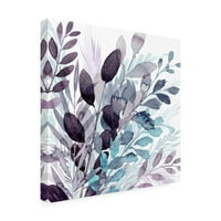Marcă comercială Fine Art 'Crystallized Flora I' Canvas Art de Grace Popp